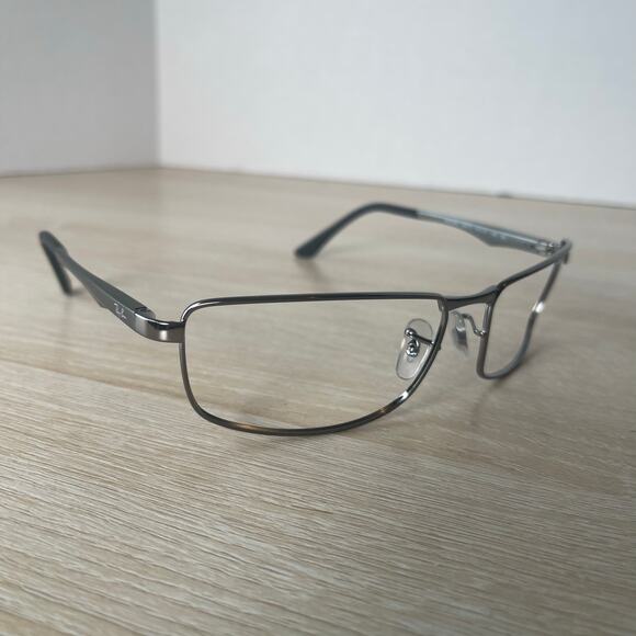 Ray-Ban RB3498 004/71 Sunglasses Gray Flex Hinge FRAME 61-17-135 Excellent Cond - Picture 1 of 8